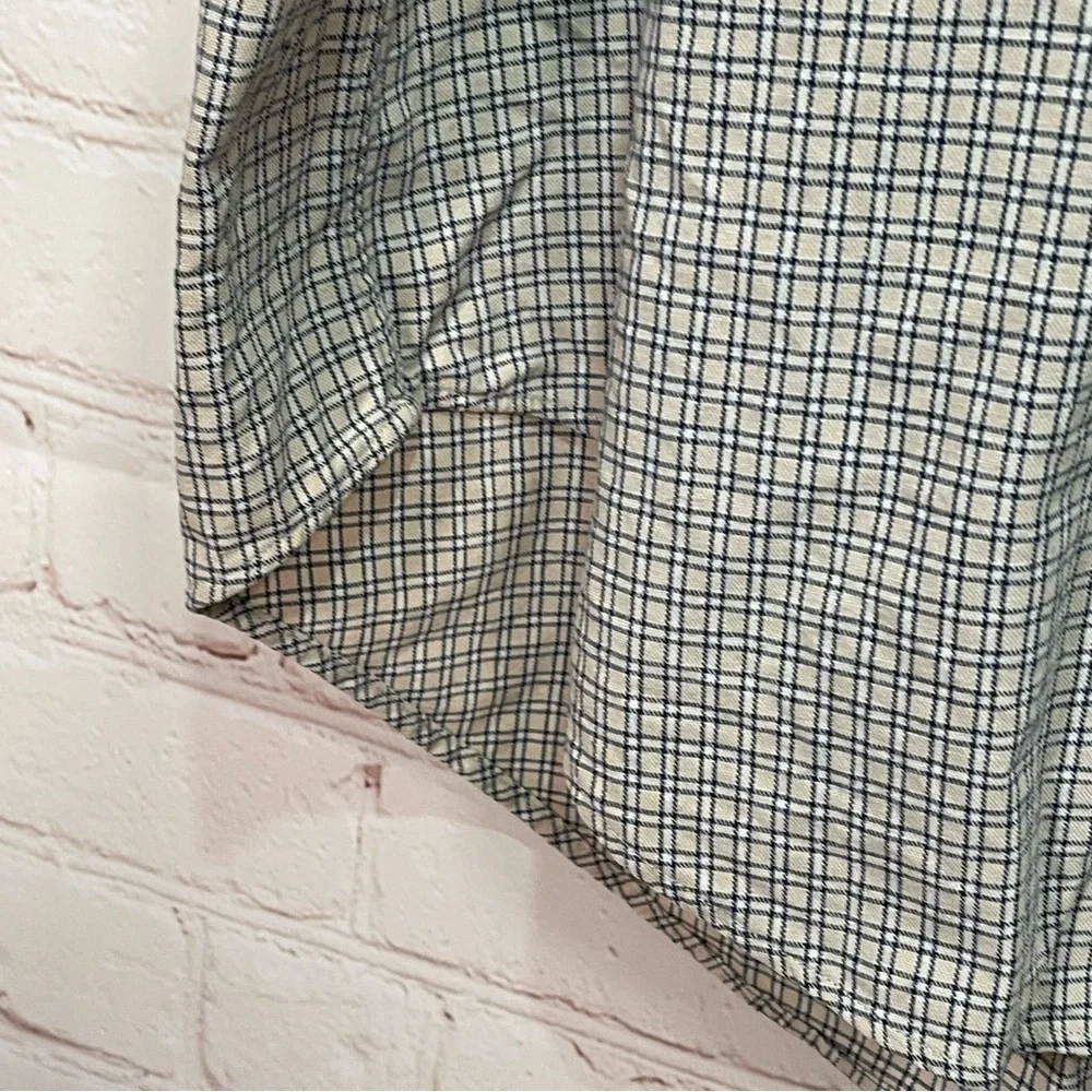 Polo Ralph Lauren Marlowe Mens Gingham Plaid Short Sleeve Shirt Size Large